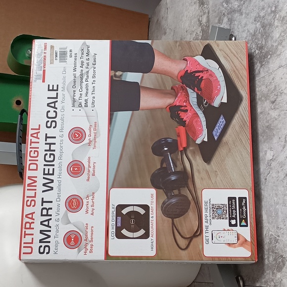 TKO Other - Ultra Slim Digital Smart Weight Scale NWT